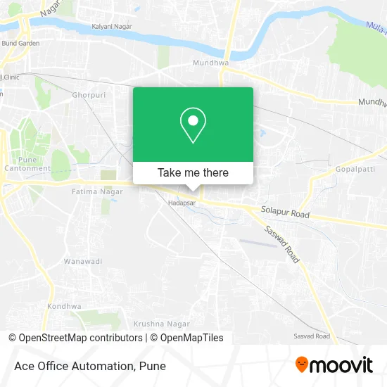 Ace Office Automation map