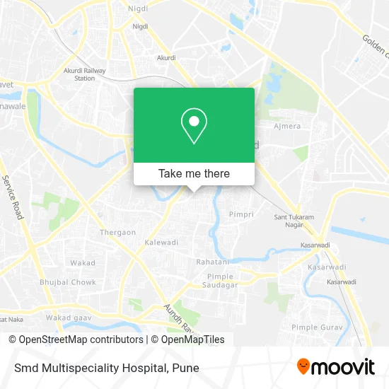Smd Multispeciality Hospital map