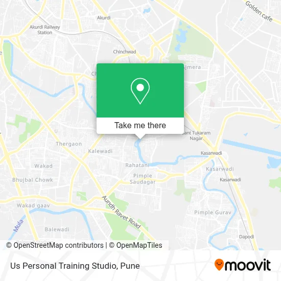 Us Personal Training Studio map