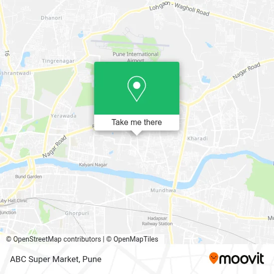 ABC Super Market map
