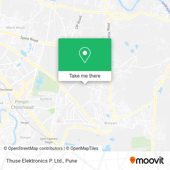Thuse Elektronics P. Ltd. map