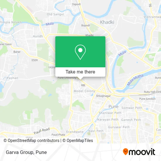 Garva Group map