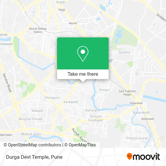 Durga Devi Temple map