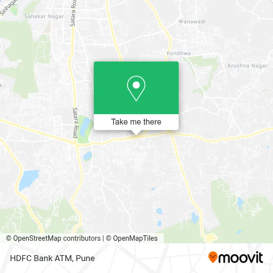 HDFC Bank Atm map