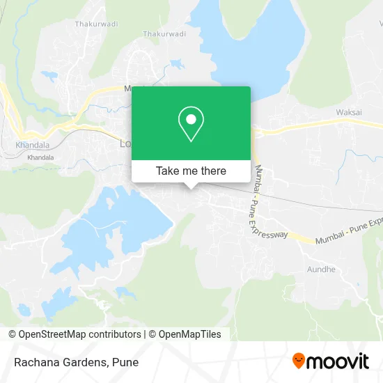 Rachana Gardens map