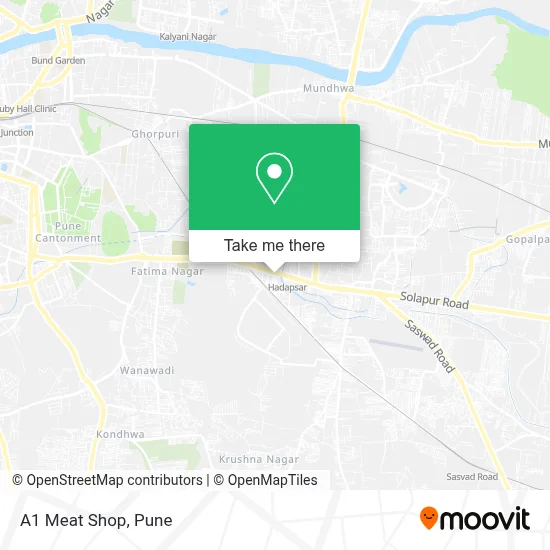 A1 Meat Shop map