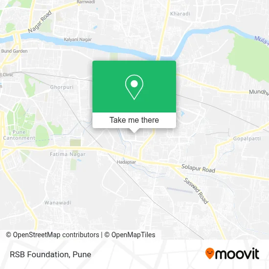 RSB Foundation map