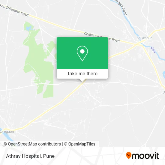 Athrav Hospital map