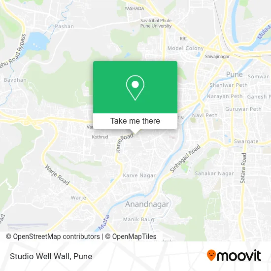 Studio Well Wall map