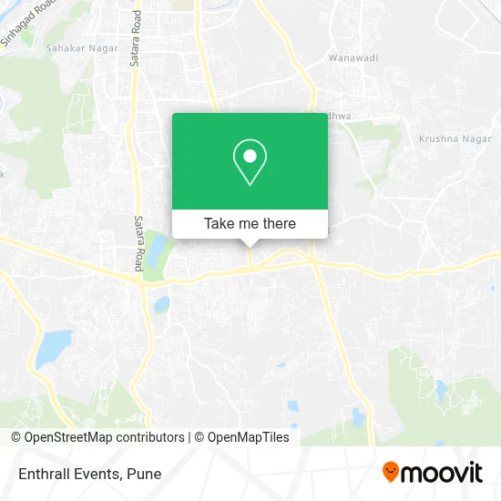 Enthrall Events map