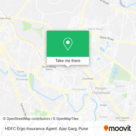 HDFC Ergo Insurance Agent: Ajay Garg map