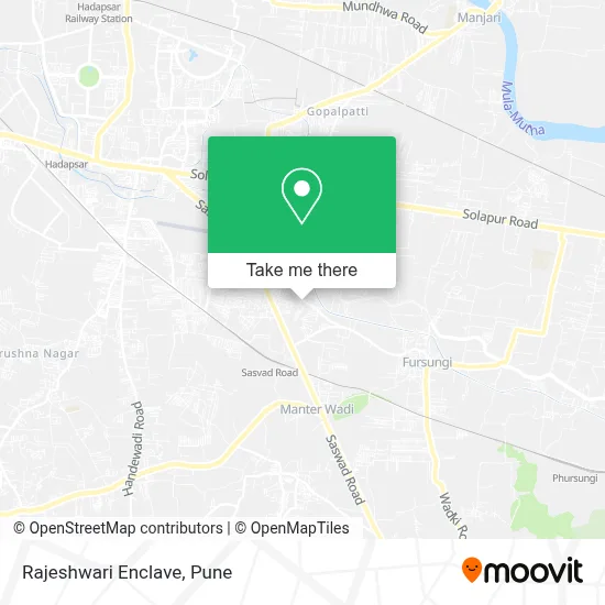 Rajeshwari Enclave map