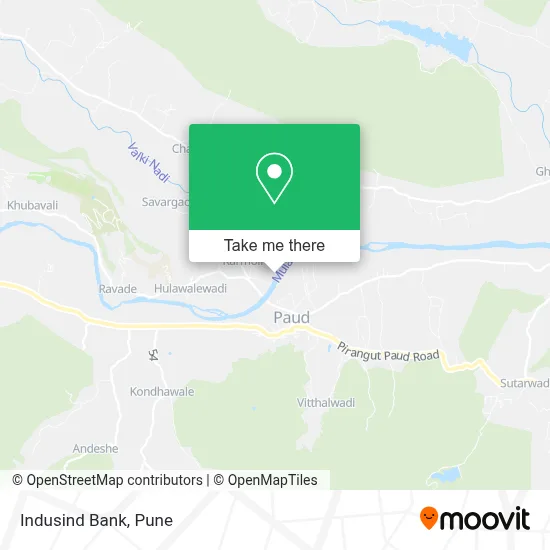 Indusind Bank map