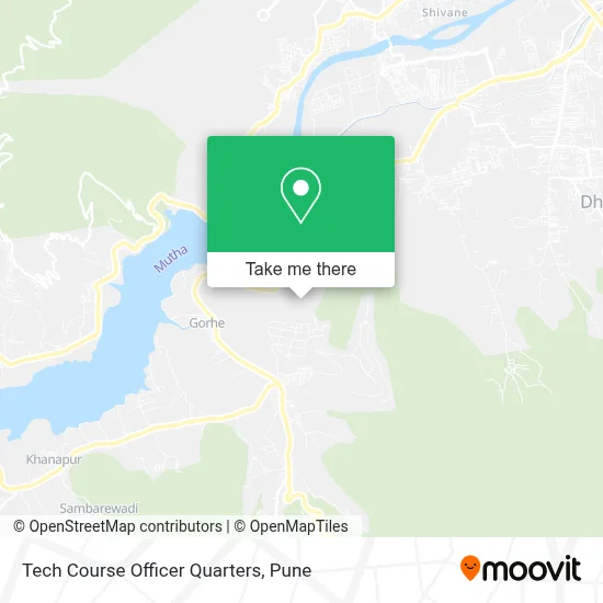 Tech Course Officer Quarters map