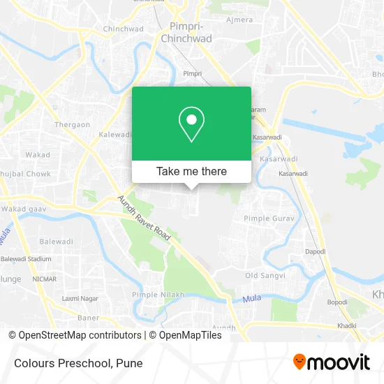 Colours Preschool map