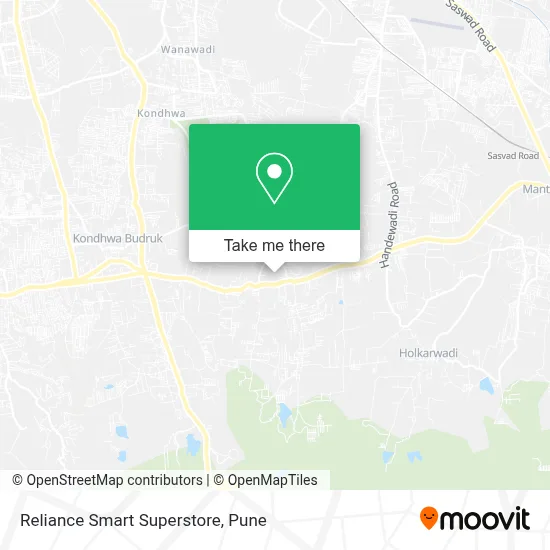 Reliance Smart Superstore map