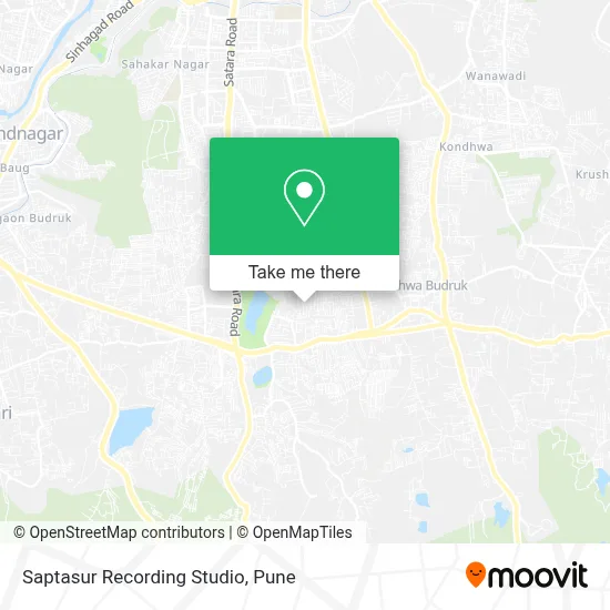 Saptasur Recording Studio map