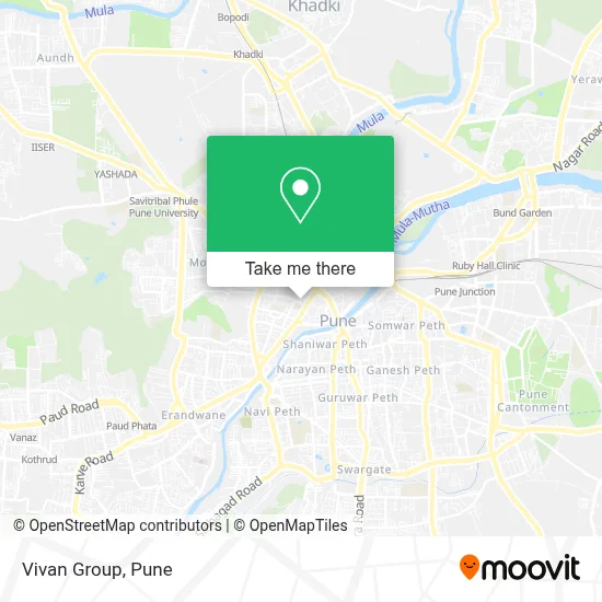 Vivan Group map