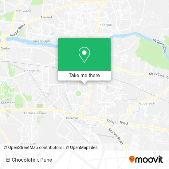 El Chocolateir map