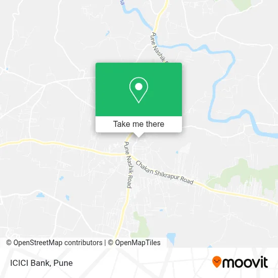 ICICI Bank map