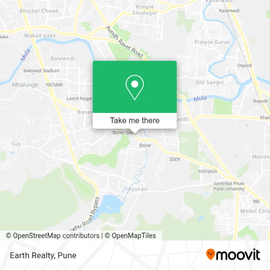 Earth Realty map