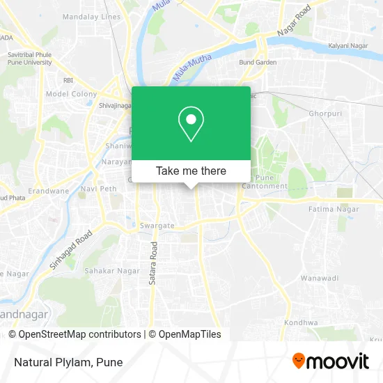 Natural Plylam map