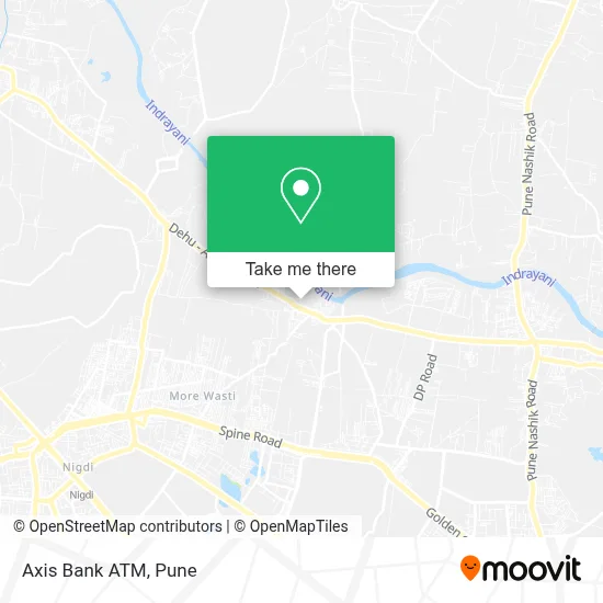 Axis Bank Atm map