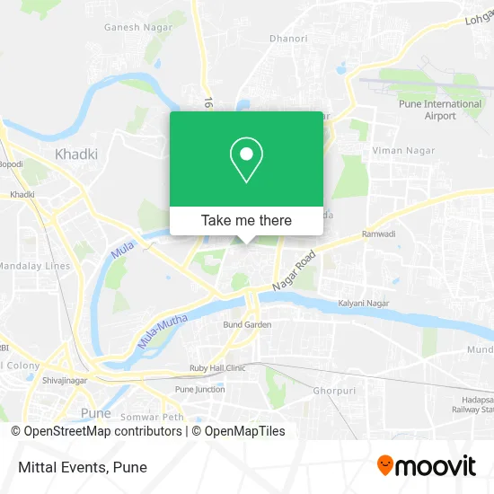 Mittal Events map
