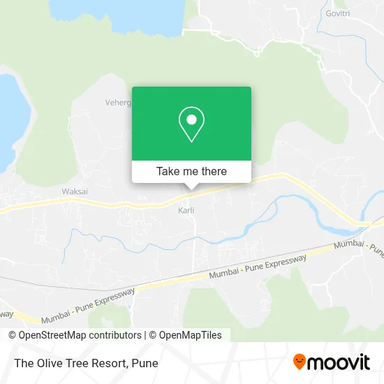 The Olive Tree Resort map