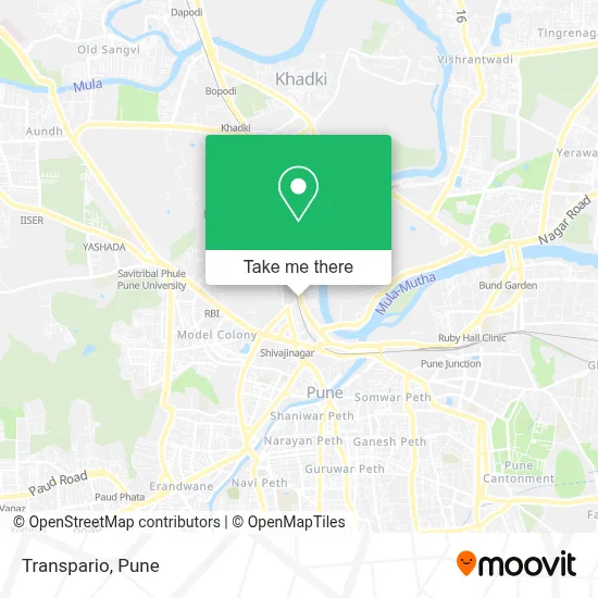 Transpario map