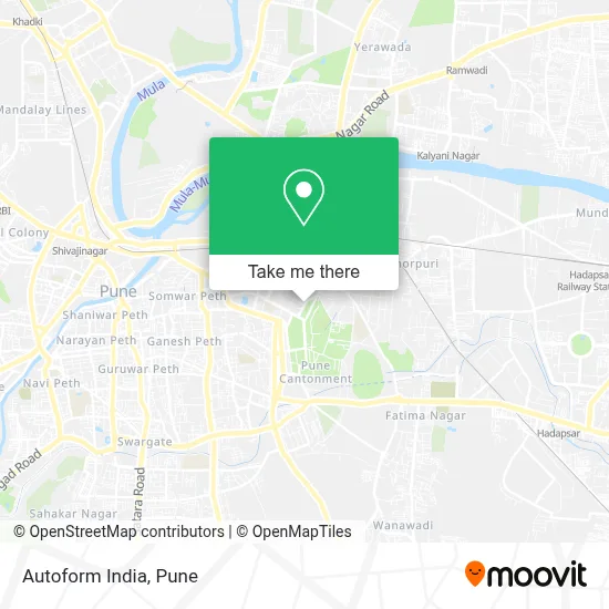 Autoform India map