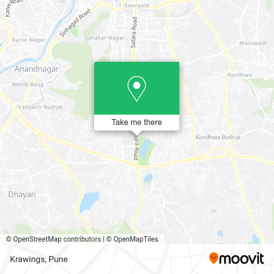 Krawings map