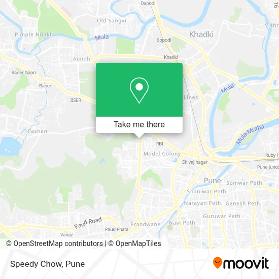 Speedy Chow map