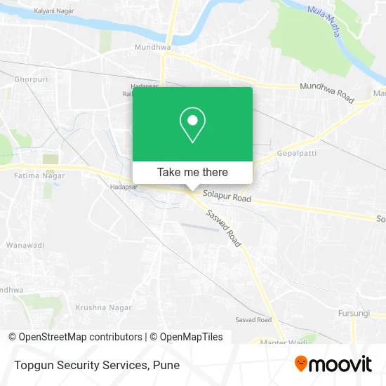 Topgun Security Services map