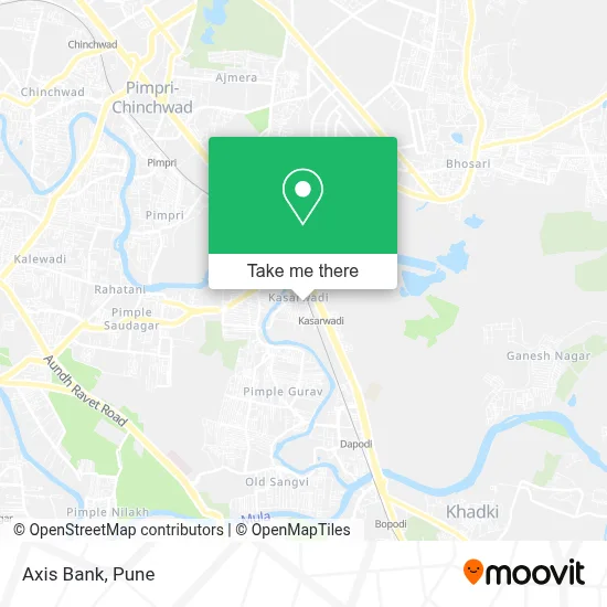 Axis Bank map