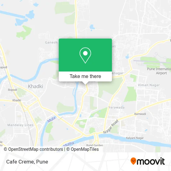 Cafe Creme map