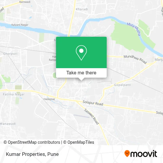 Kumar Properties map