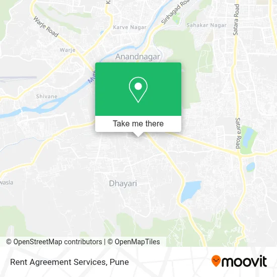 Rent Agreement Services map
