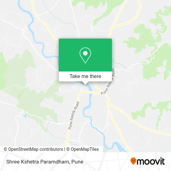 Shree Kshetra Paramdham map