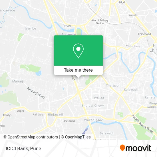 ICICI Bank map