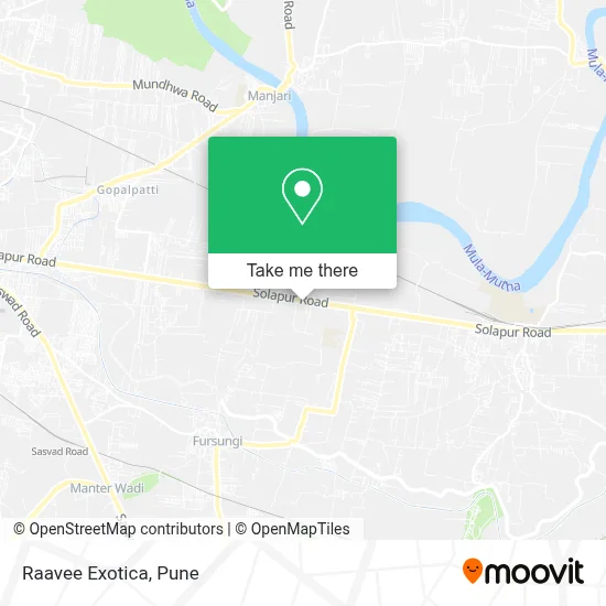 Raavee Exotica map