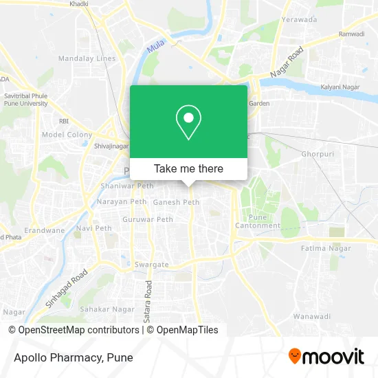 Apollo Pharmacy map