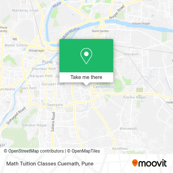 Math Tuition Classes Cuemath map