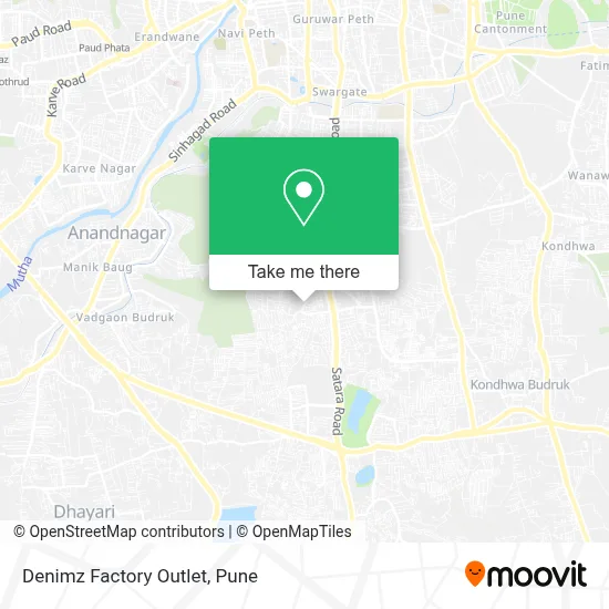 Denimz Factory Outlet map
