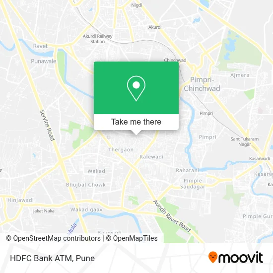 HDFC Bank Atm map