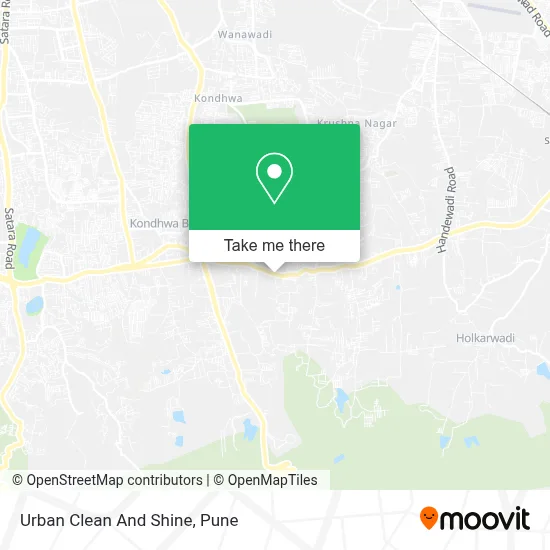 Urban Clean And Shine map