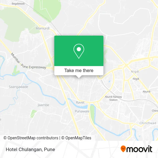 Hotel Chulangan map