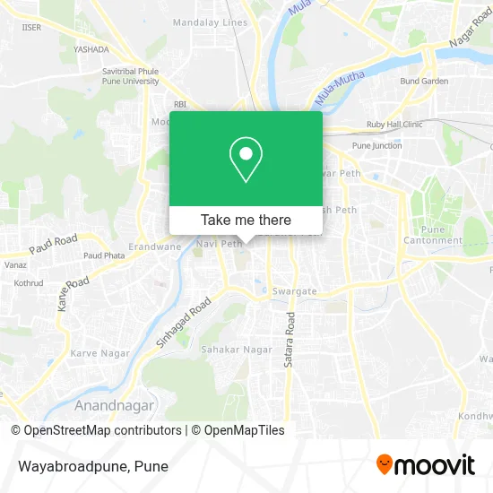 Wayabroadpune map