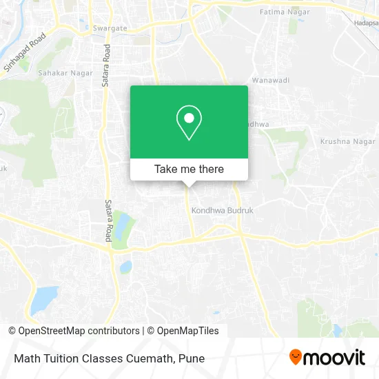 Math Tuition Classes Cuemath map