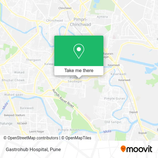 Gastrohub Hospital map